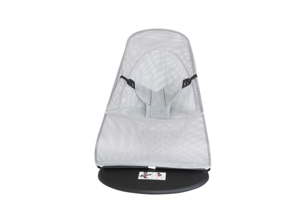 Baby bounce chair (grey) - Cuteably Baby Bouncers