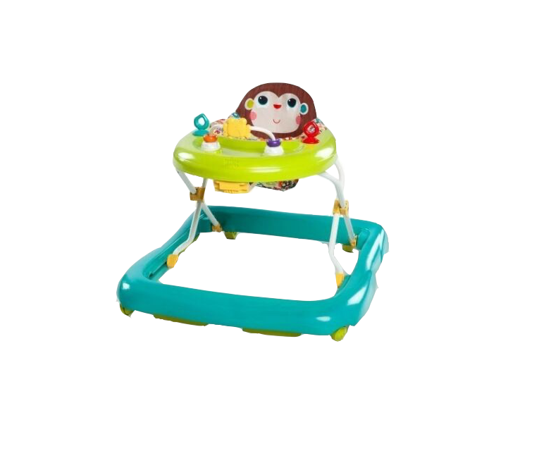 Baby walker with frog spinner and bead chaser Cuteably Baby Bouncers
